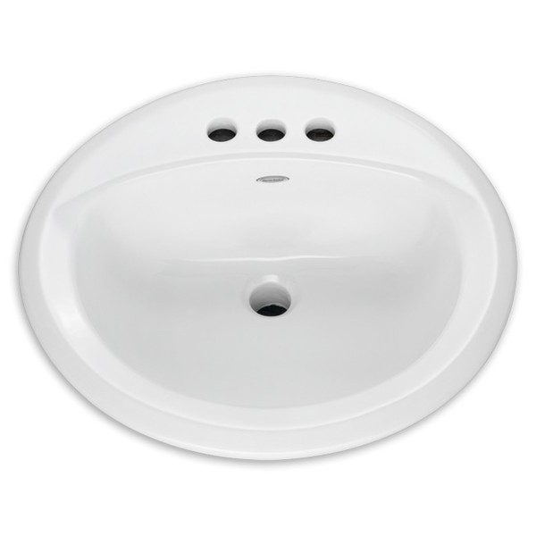 American Standard Rondalyn C-Top Lava 4 In Ctrs White Sink - White