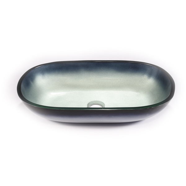 Legion Furniture Oval Tempered Glass Sink Bowl - Oval Sink Bowl