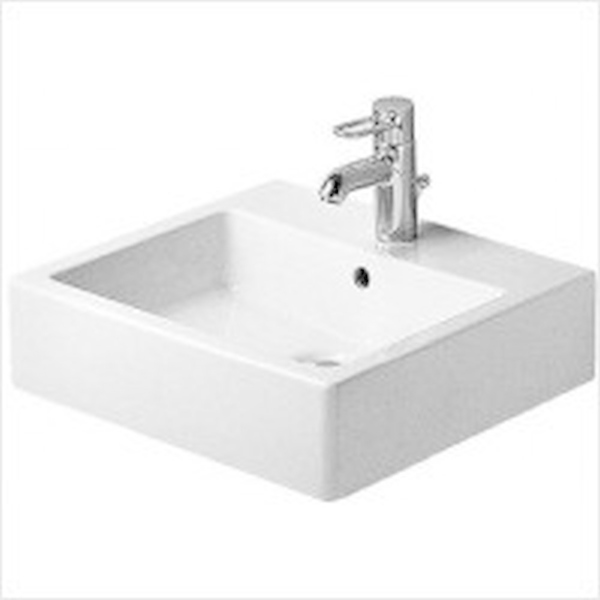 Duravit 70 cm Vero White WonderGliss Washbasin 04547000001 - White Alpin
