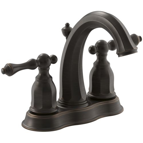 Kohler K-13490-4 Kelston Centerset Bathroom Faucet - Free Metal Pop-Up Drain Assembly with purchase