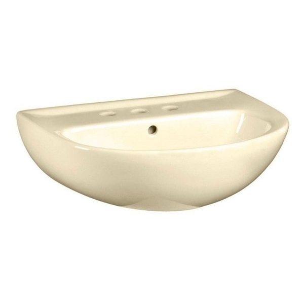 American Standard Chinaware Pedestal Porcelain Bathroom Sink 0468.008.021 - Bone
