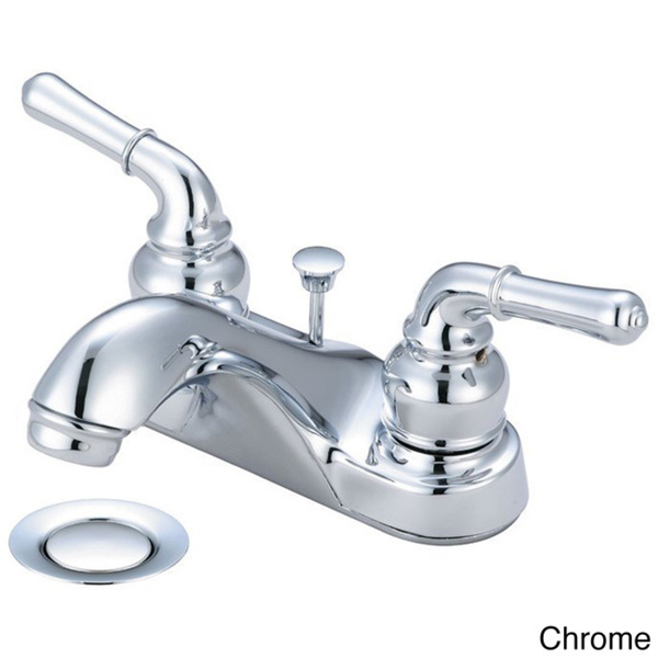 Olympia Faucets L-7242 ACCENT Two Handle Lavatory Faucet with Pop-up Drain