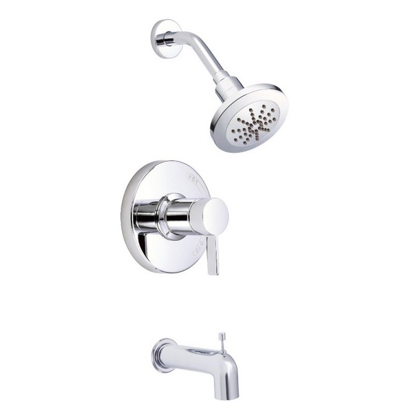 Danze Amalfi Tub and Shower Faucet D520030T Chrome - Chrome