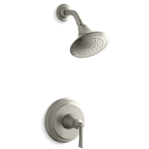 Kohler K-TS11078-4E Archer Single Handle Shower Valve Trim Only with Metal Lever Handle and 2 GPM Single Function Shower Head