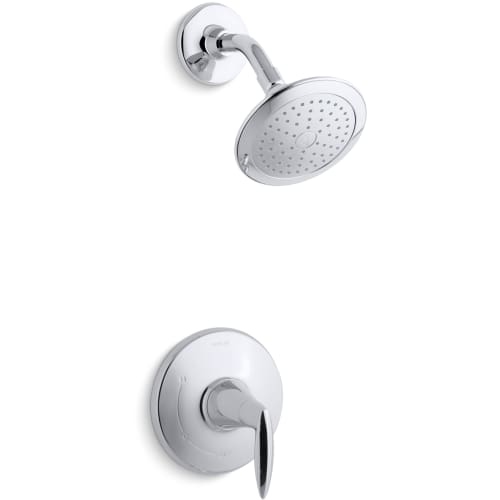Kohler K-TS45106-4E Alteo Single Handle Shower Valve Trim Only with Metal Lever Handle, and 2.0 GPM Single Function Shower Head,