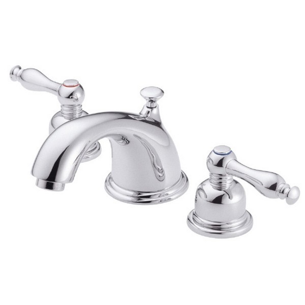 Danze Sheridan Widespread Bathroom Faucet D304155PBV Polished Brass - Polished Brass