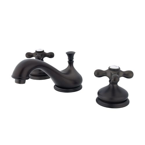 Elements Of Design ES1165AX Double Handle 8' to 16' Widespread Bathroom Faucet with American Cross Handles from the St. Louis