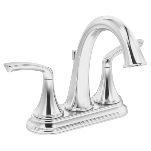 Symmons SLC-5512 Elm Centerset Bathroom Faucet - Includes Metal Drain Assembly