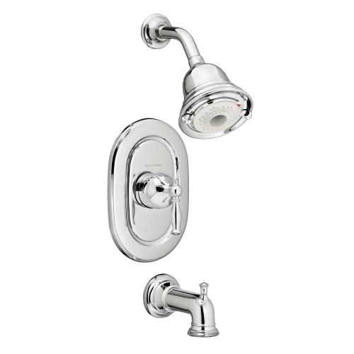 American Standard T440.508 Quentin Shower Trim Package with Multi-Function Shower Head, Shower Arm and Tub Spout