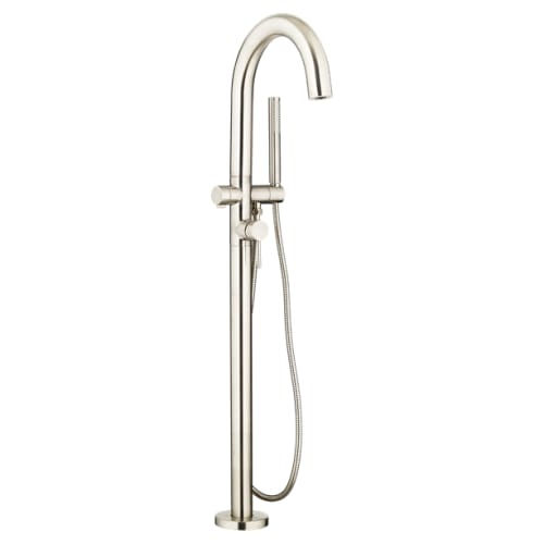 American Standard 2064.951 42' Free Standing Tub Filler Faucet with Hand Shower and Techiflex Hose