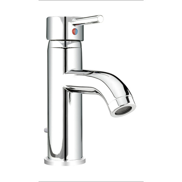 Essential Style DEL22CCP Polished Chrome 1-handle Single-hole Bathroom Sink Faucet with 4-inch Centerset - Polished Chrome