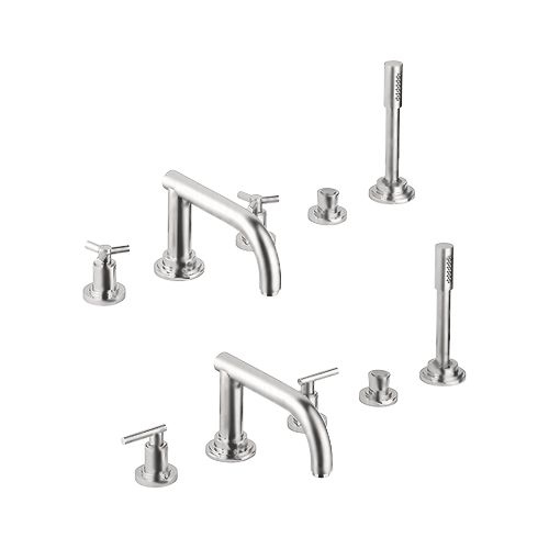 Grohe 25 049 Atrio Roman Tub Filler Faucet with Personal Hand Shower