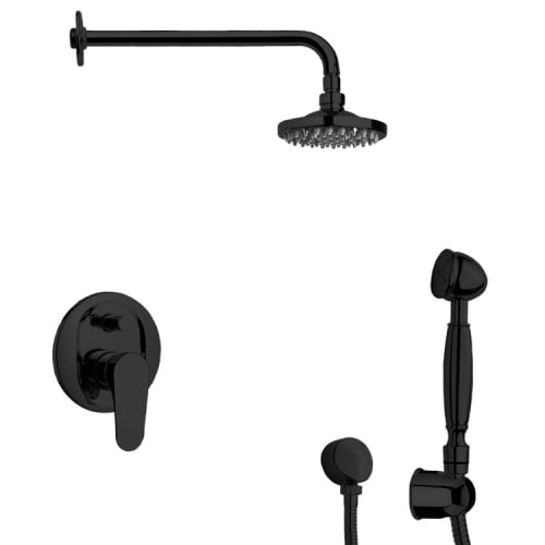 Nameeks SFH6532 Remer Shower System with Multi Function Rain Shower Head, Hand Shower, Hand Shower Holder, and Rough In