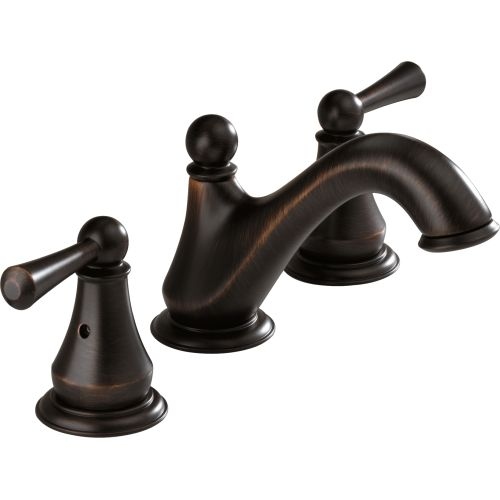 Delta 35902LF Lewiston Widespread Bathroom Faucet with Pop-Up Drain Assembly - Includes Lifetime Warranty