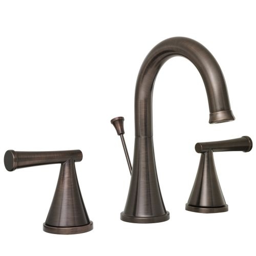 Proflo PFWS2860 Widespread Bathroom Faucet with Pop-Up Drain Assembly - Bronze Finish