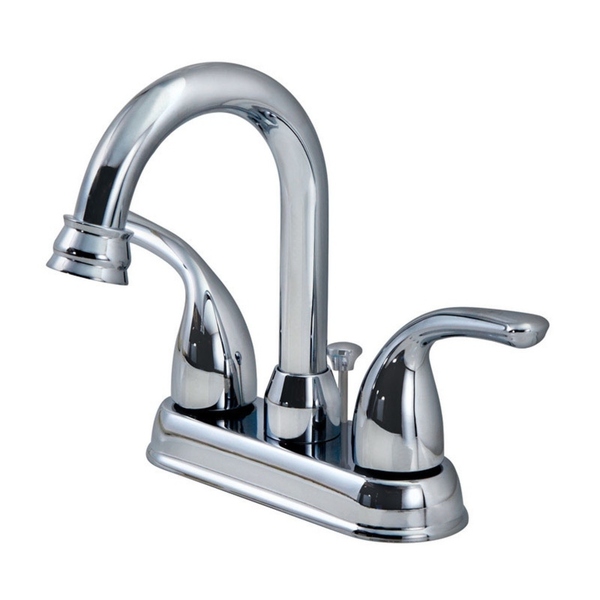 OakBrook Coastal Two Handle Lavatory Faucet 4 in. Chrome Nickel