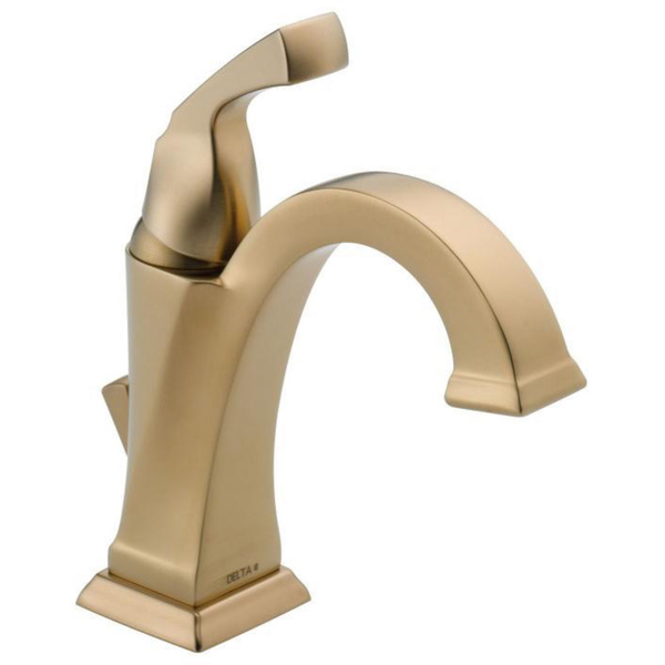 Delta Dryden Single-handle Centerset Lavatory Faucet in Champagne Bronze - Champagne Bronze