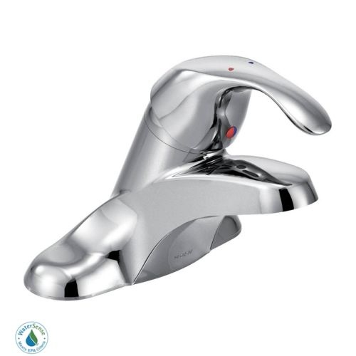 Moen 8430 Single Handle Centerset Bathroom Faucet from the M-BITION Collection (Valve Included)