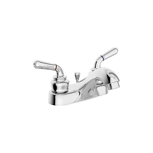 Symmons SLC-9612-1.5 Origins Widespread Bathroom Faucet - Includes Metal Pop-Up Drain Assembly