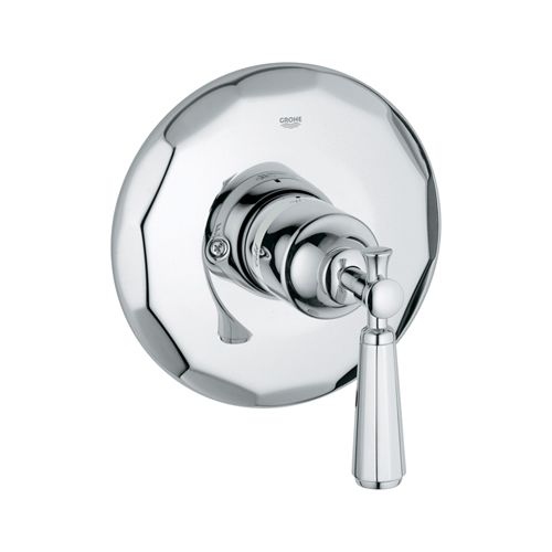 Grohe 19 267 Kensington Valve Trim Pressure Balanced with Metal Lever Handle - Shower Faucet - Chrome Finish