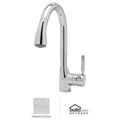 Rohl R7505-2 Lux Pullout Spray Kitchen Faucet