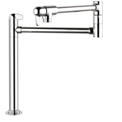 Hansgrohe 4060 Allegro E Pot Filler Faucet Deck Mounted with Metal Lever Handles