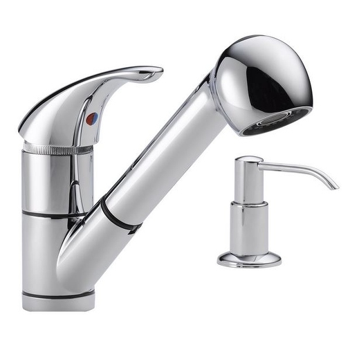 Peerless P18550LF-SD Single Handle Kitchen Pull-Out Faucet