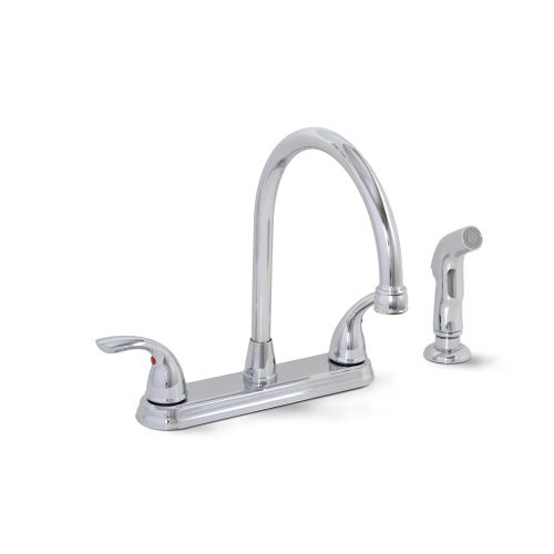 Premier 120447LF Bayview High-Arc Kitchen Faucet includes Side Spray