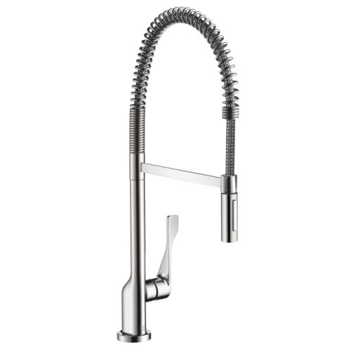 Axor 39840 Citterio Pre-Rinse Kitchen Faucet with Toggle Spray Diverter - Includes Lifetime Warranty