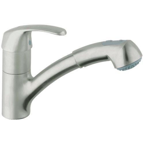 Grohe 32 999 Alira Pull-Out Kitchen Faucet with 2-Function Locking Sprayer