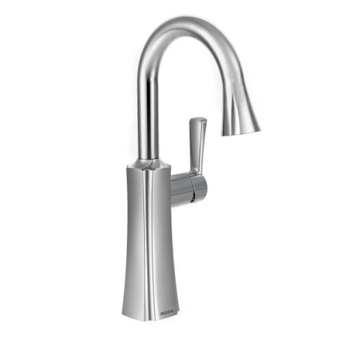 Moen S62608 Pull-down Spray High Arc Bar Faucet with Reflex Technology from the Etch Collection