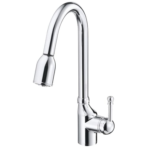 Danze D450015 Pull Down Spray Kitchen Faucet From the Melrose Collection