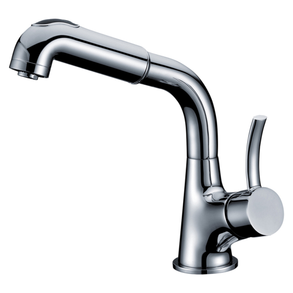 Dawn Chrome Single-lever Pull-out Spray Kitchen Faucet - Dawn kitchen faucet, Chrome