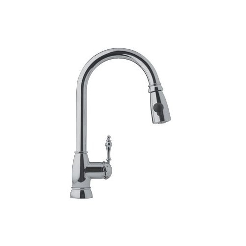 Franke FHPD1 Farm House Kitchen Faucet with Side Spray - grey