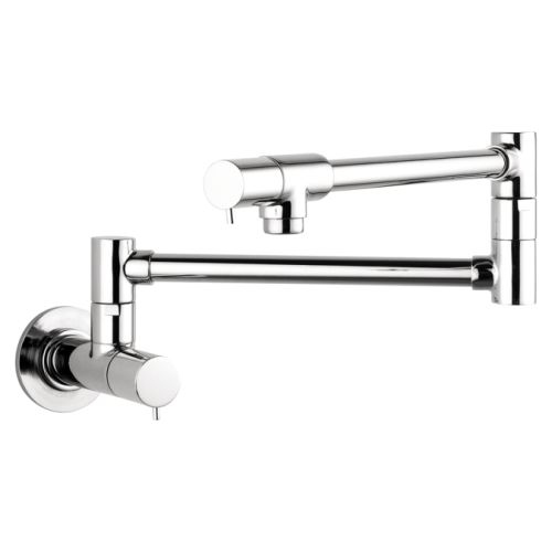 Hansgrohe 4057 Talis S Wall Mounted Double-Jointed Pot Filler - Includes Lifetime Warranty - Chrome Finish