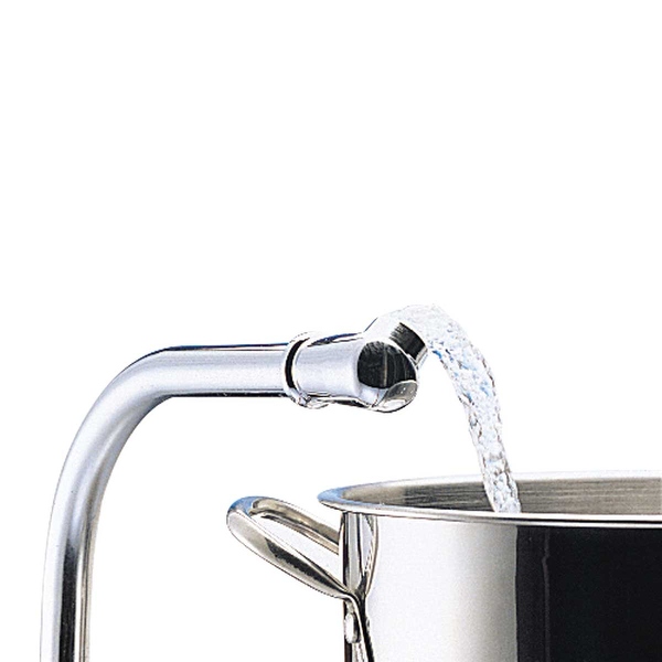 Kitchen Faucet Chrome Hi-Rise 2 Lever Handles Centerset - Renovator's Supply