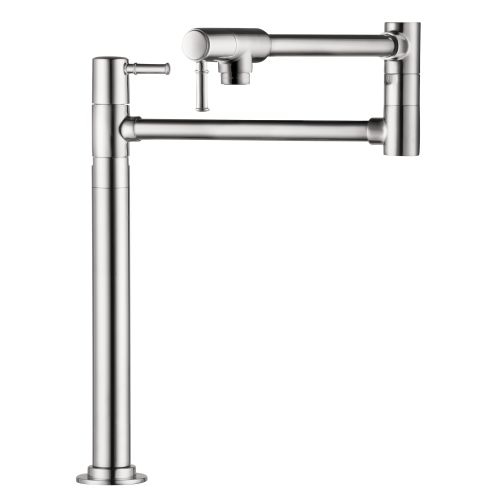 Hansgrohe 4219 Talis C Deck Mounted Double-Jointed Pot Filler - Includes Lifetime Warranty