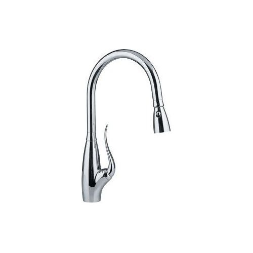 Franke FF24 2400 Pullout Spray High Arch Kitchen Faucet