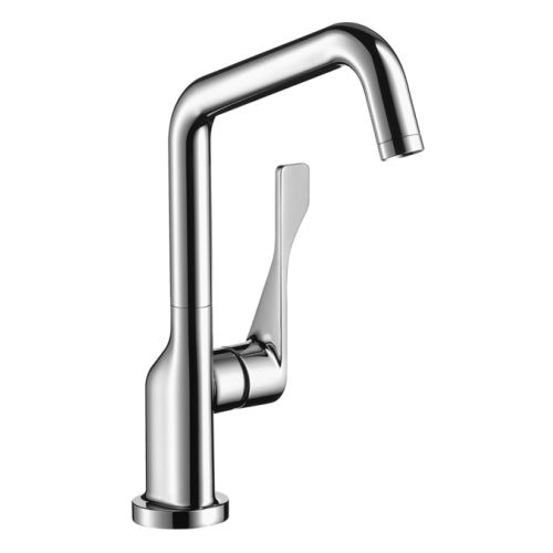Axor 39850 Citterio Kitchen Faucet with High-Arc Spout - Includes Lifetime Warranty - Steel Finish