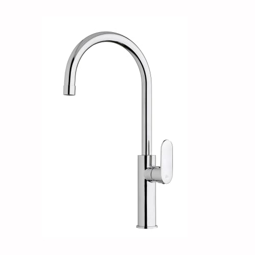 WS Bath Collections Candy CA 180 Candy Single Handle Kitchen Faucet with Swivel Spout