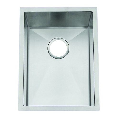 Frigidaire Sinks FPUR1519-D10 14-1/2' Single Basin Undermount Stainless Steel Kitchen Sink with V-Therm Shield Technology from