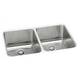 Elkay Gourmet Undermount Stainless Steel ELUH361710DBG Kitchen Sink - Stainless Steel