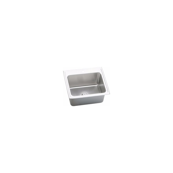 Elkay Gourmet Drop In Steel Kitchen Sink DLR252210PD1 Lustertone - Lustertone