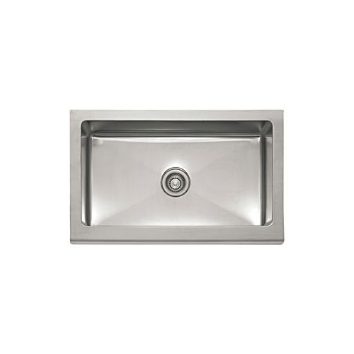 Franke MHX710-33 Manor Home 33' x 20-7/8' Single Basin Drop In 16-Gauge Stainless Steel Kitchen Sink