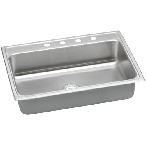 Elkay LRQ3122 Gourmet 31' Single Basin Drop In Stainless Steel Kitchen Sink