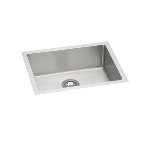 Elkay EFRU2115DBG Crosstown 23-1/2' Single Basin 16-Gauge Stainless Steel Kitchen Sink for Undermount Installations - Basin Rack