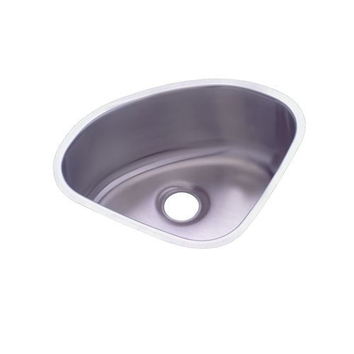 Elkay ELUH1111DBG Mystic Lustertone Stainless Steel 14' x 14' Single Basin Undermount Kitchen Sink with 6-3/8' Depth, Specialty