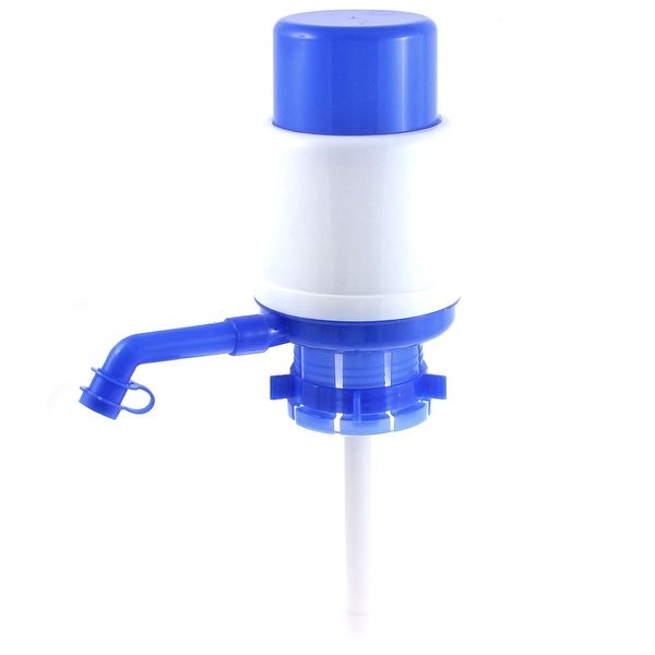 Office Cylinder Shape Hand Press Drinking Water Pump 19cm Height