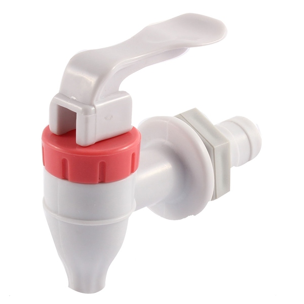 Replacement Push Type Plastic Water Dispenser Faucet Tap White Red