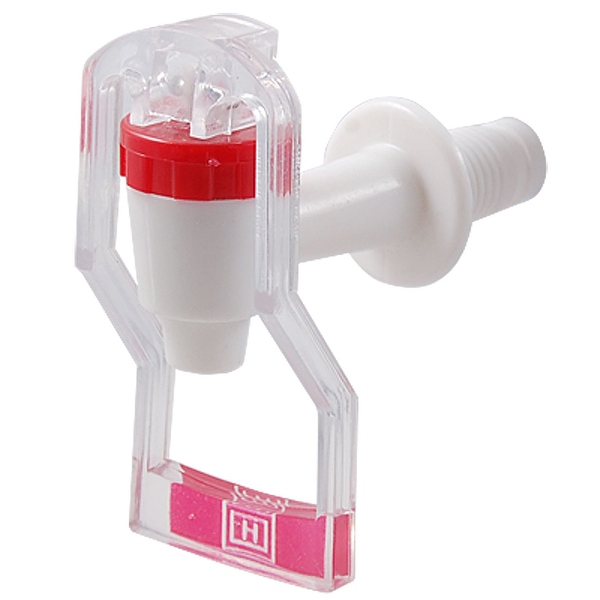 Water Dispenser Spare Part Red White Plastic Push Type Faucet Dsplu